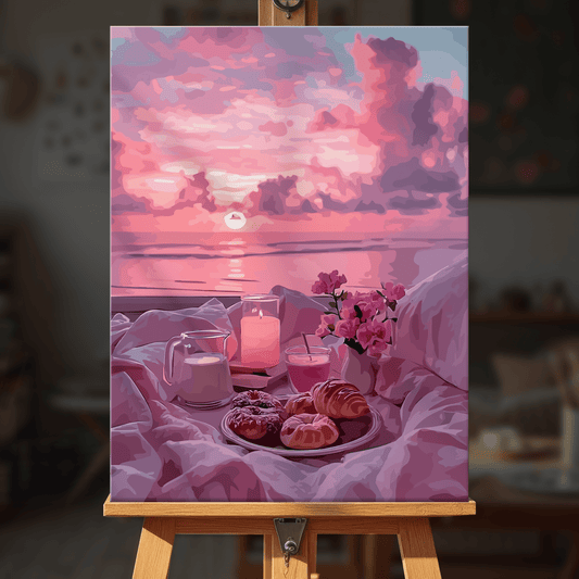 Paint by numbers - Blush Morning - MyArt