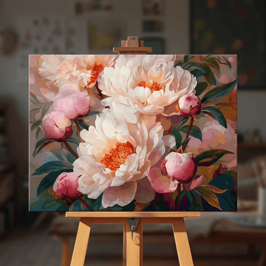 Paint by numbers - Blush Peonies - MyArt