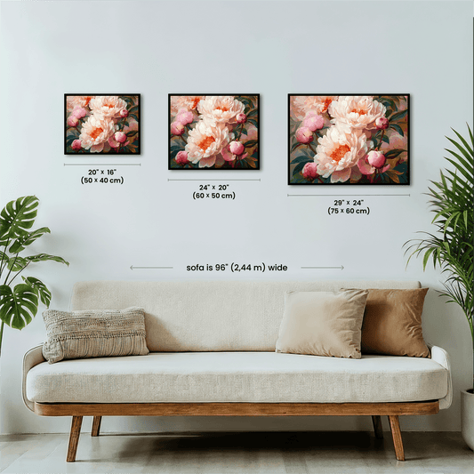 Paint by numbers - Blush Peonies - MyArt