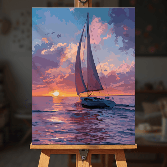 Paint by numbers - Blush Voyage - MyArt