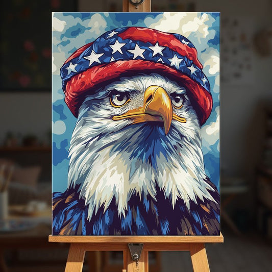 Paint by numbers - Bold Guardian - MyArt