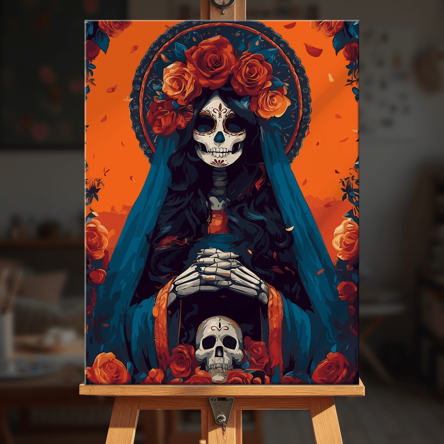 Paint by numbers - Bone Madonna - MyArt