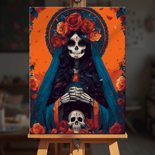 Paint by numbers - Bone Madonna - MyArt