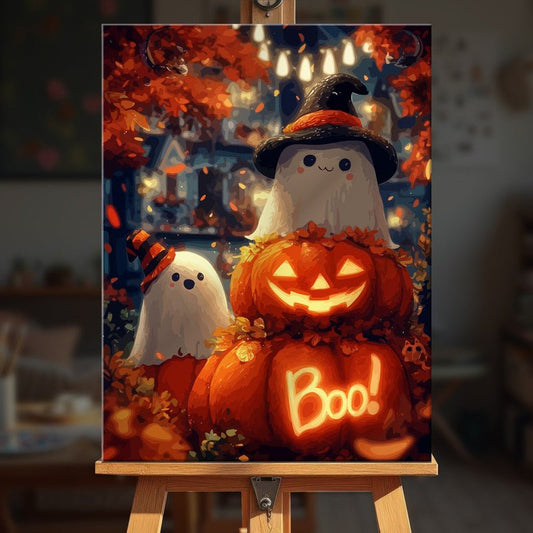 Paint by numbers - Boo Friends - MyArt
