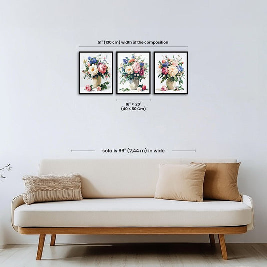 Paint by numbers - Botanical Melody - MyArt