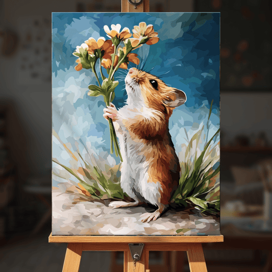 Paint by numbers - Bouquet Mouse - MyArt
