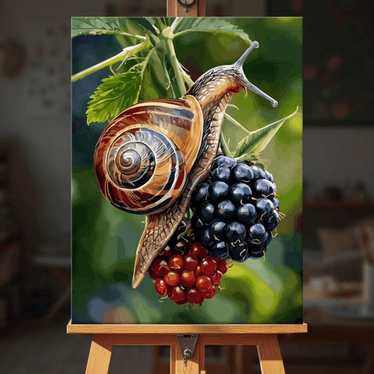 Paint by numbers - Bramble Snail - MyArt