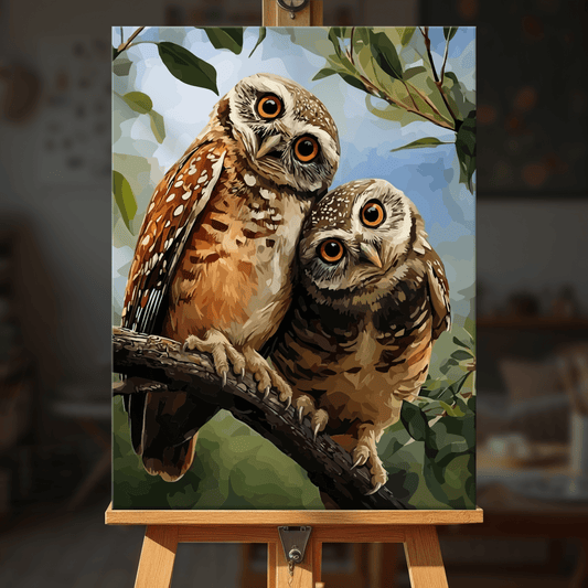 Paint by numbers - Branch Duo - MyArt