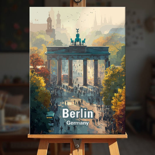 Paint by numbers - Brandenburg Gate - MyArt