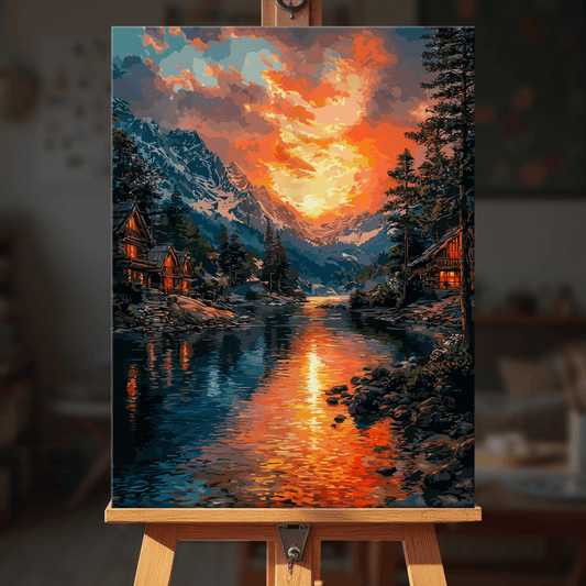 Paint by numbers - Breeze Garden - MyArt