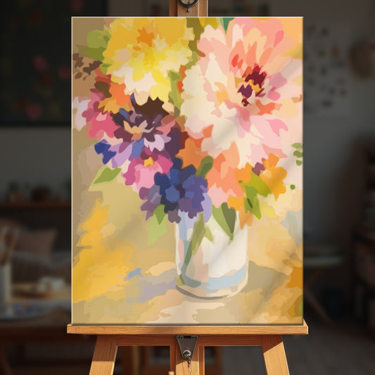 Paint by numbers - Bright Bloom - MyArt