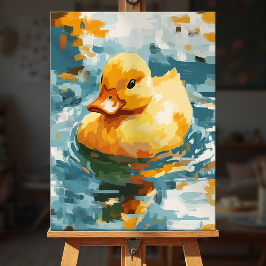 Brushstroke Pond Wanderer