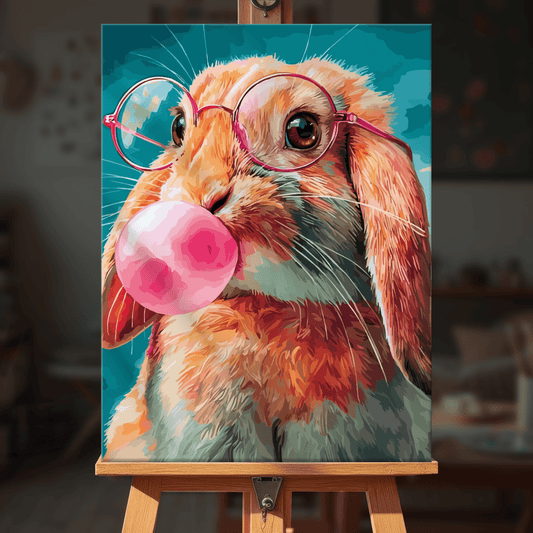 Paint by numbers - Bubble Bunny - MyArt