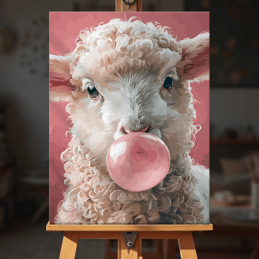 Paint by numbers - Bubble Lamb - MyArt