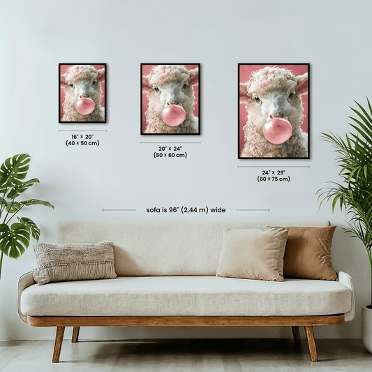 Paint by numbers - Bubble Lamb - MyArt