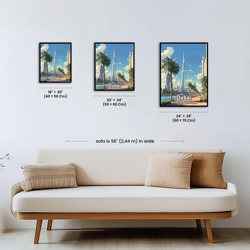 Paint by numbers - Burj Dubai - MyArt