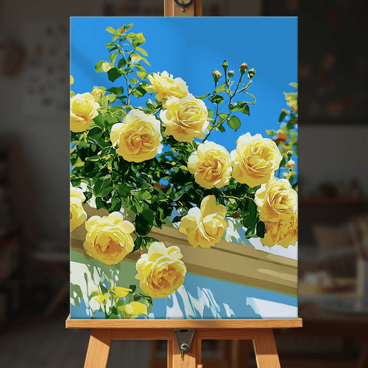 Paint by numbers - Buttercream Roses - MyArt