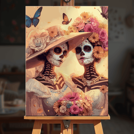 Paint by numbers - Butterfly Ladies - MyArt
