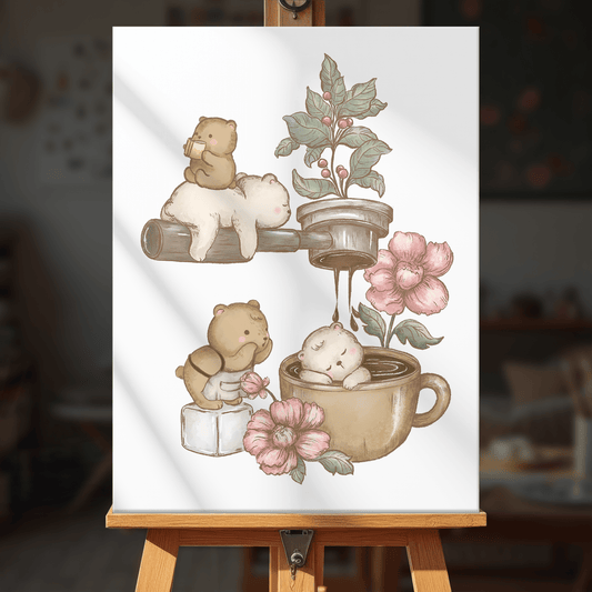 Paint by numbers - COFFEE TIME - MyArt