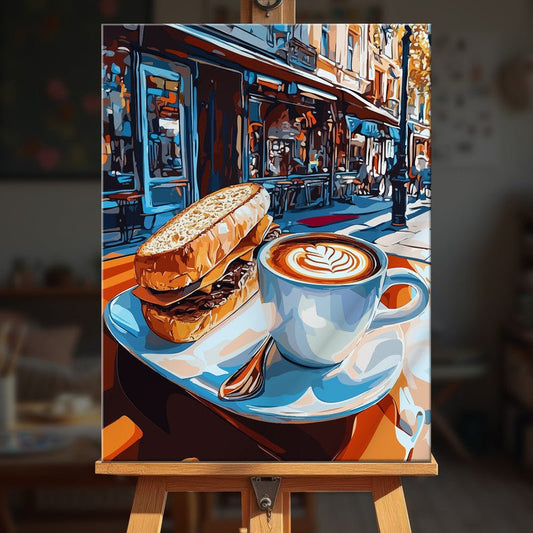 Paint by numbers - Cafe Vibes - MyArt