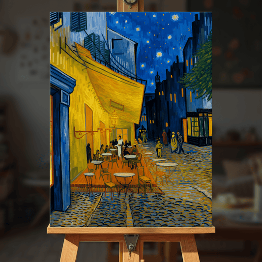 Paint by numbers - Cafe Terrace at Night - Vincent van Gogh - MyArt