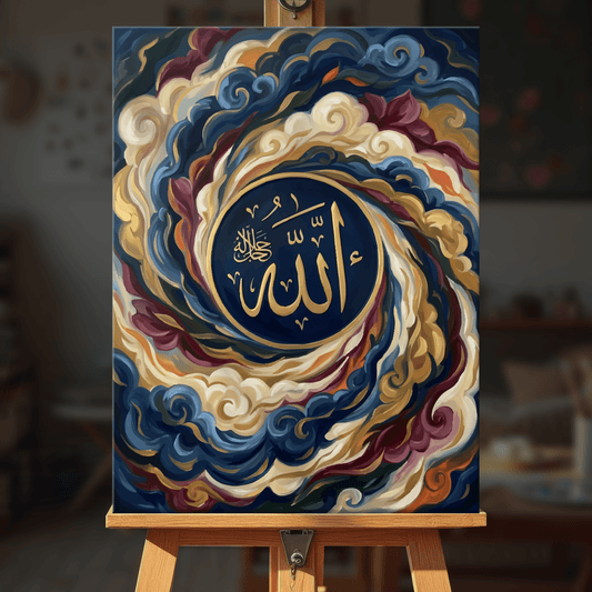 Paint by numbers - Calligraphy Swirl - MyArt