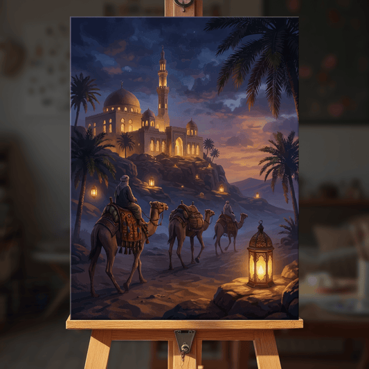 Paint by numbers - Camel Journey - MyArt