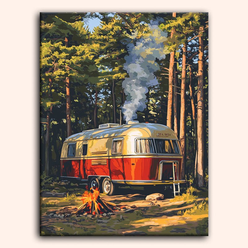 Paint by numbers - Campfire Haven - MyArt