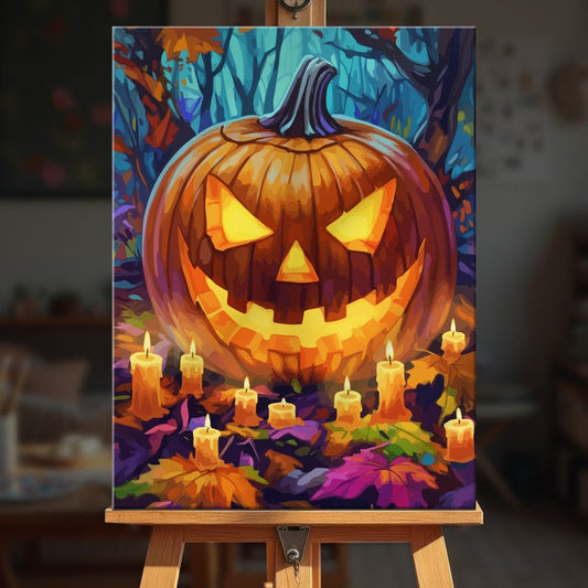 Paint by numbers - Candle Gourd - MyArt