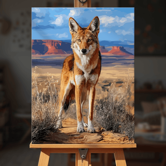 Paint by numbers - Canyon Coyote - MyArt