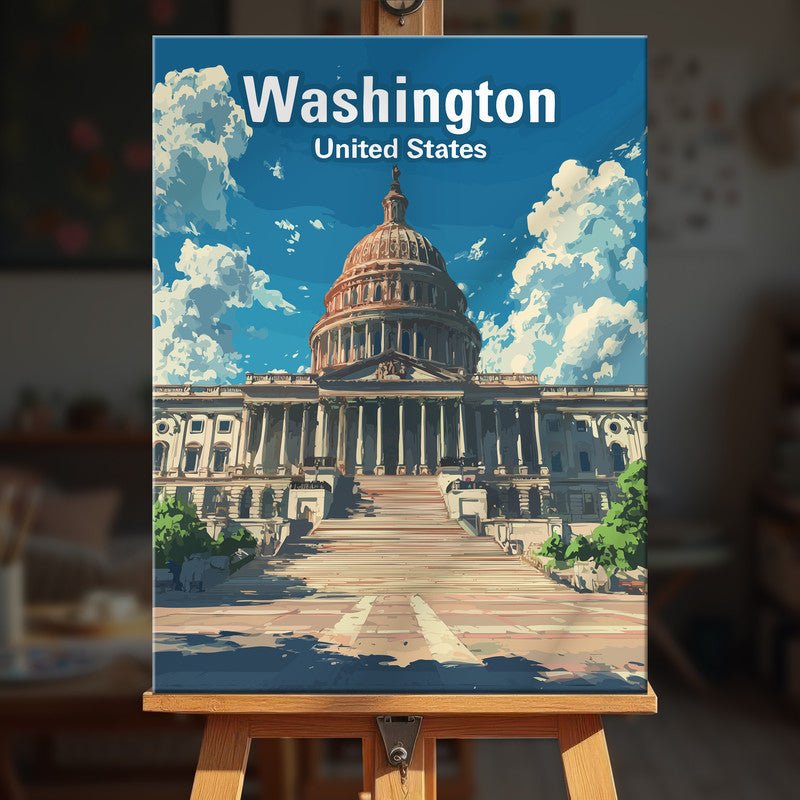 Paint by numbers - Capitol Hill - MyArt