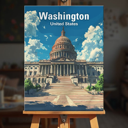 Paint by numbers - Capitol Hill - MyArt