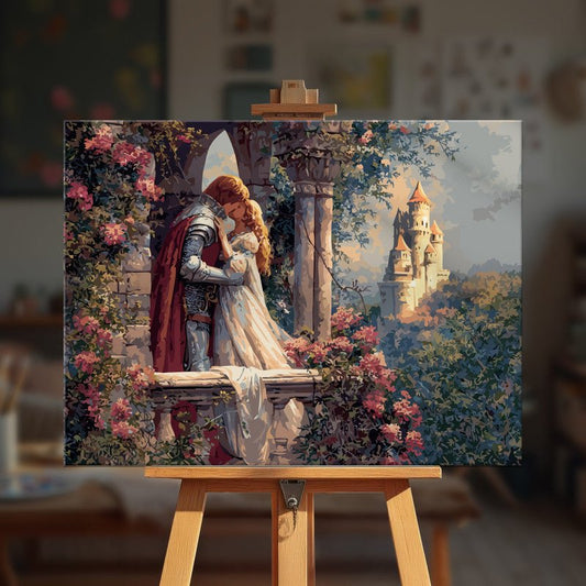 Paint by numbers - Castle Kiss - MyArt