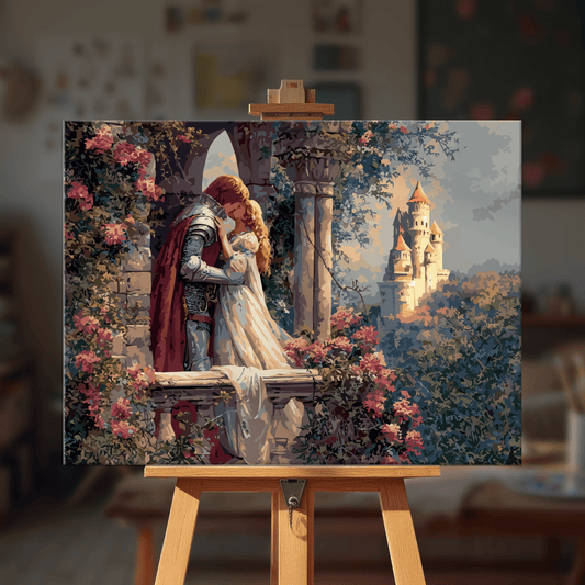 Paint by numbers - Castle Kiss - MyArt