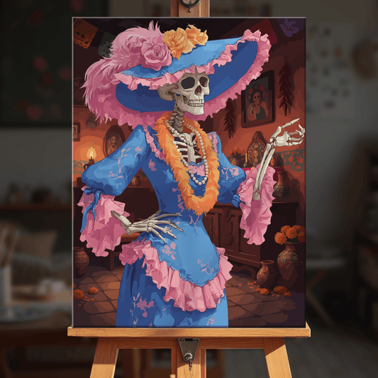 Paint by numbers - Catrina Elegance - MyArt