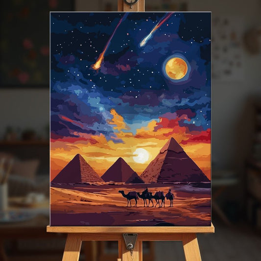 Paint by numbers - Celestial Caravans - MyArt