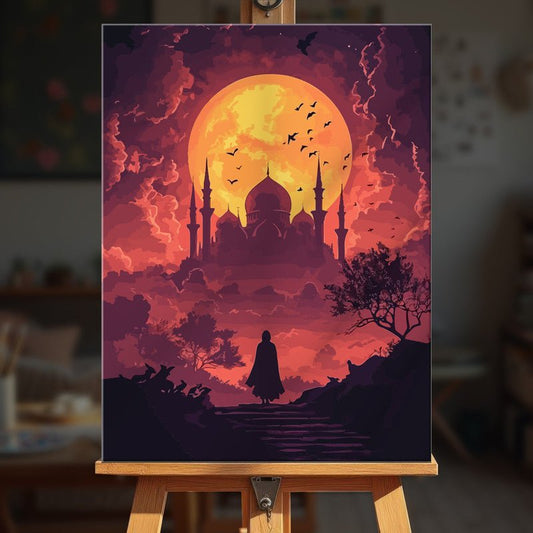 Paint by numbers - Celestial Rise - MyArt