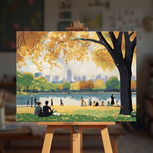 Paint by numbers - Central Park - MyArt
