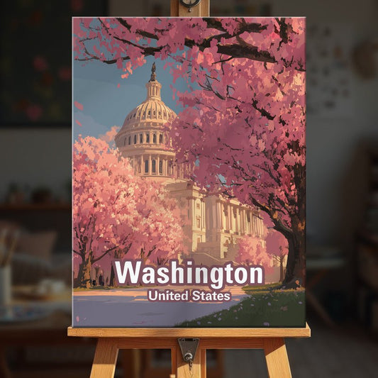 Paint by numbers - Cherry Capitol - MyArt