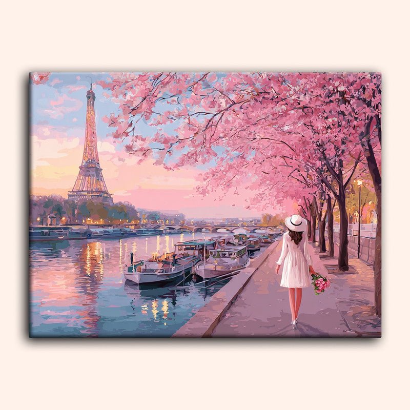 Paint by numbers - Cherry Promenade - MyArt