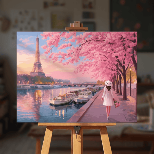 Paint by numbers - Cherry Promenade - MyArt