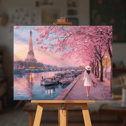 Paint by numbers - Cherry Promenade - MyArt