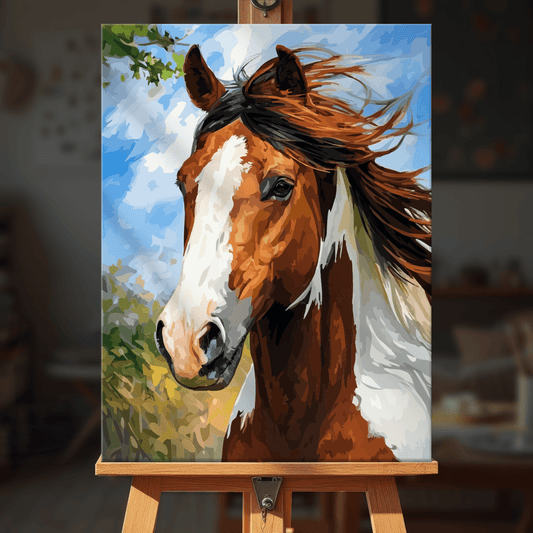 Paint by numbers - Chestnut Mane - MyArt