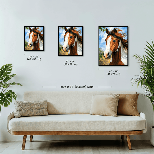 Paint by numbers - Chestnut Mane - MyArt