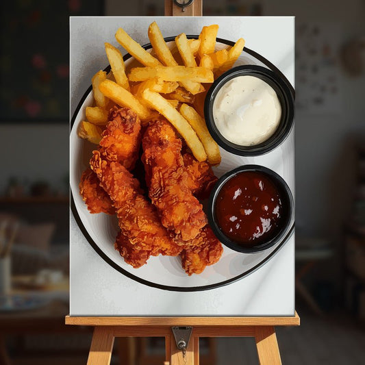Paint by numbers - Chicken Combo - MyArt