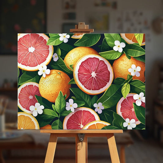 Paint by numbers - Citrus Bloom - MyArt