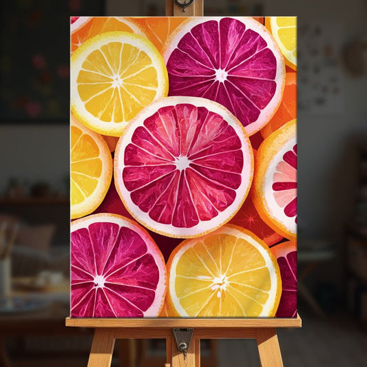 Paint by numbers - Citrus Pop - MyArt