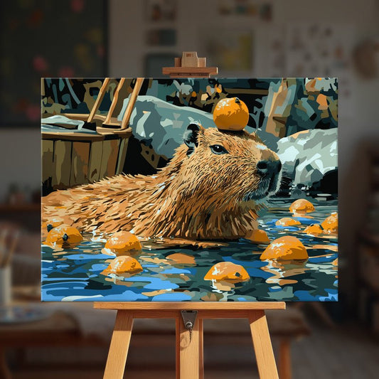 Paint by numbers - Citrus Relaxation - MyArt