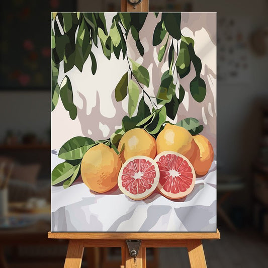 Paint by numbers - Citrus Shade - MyArt