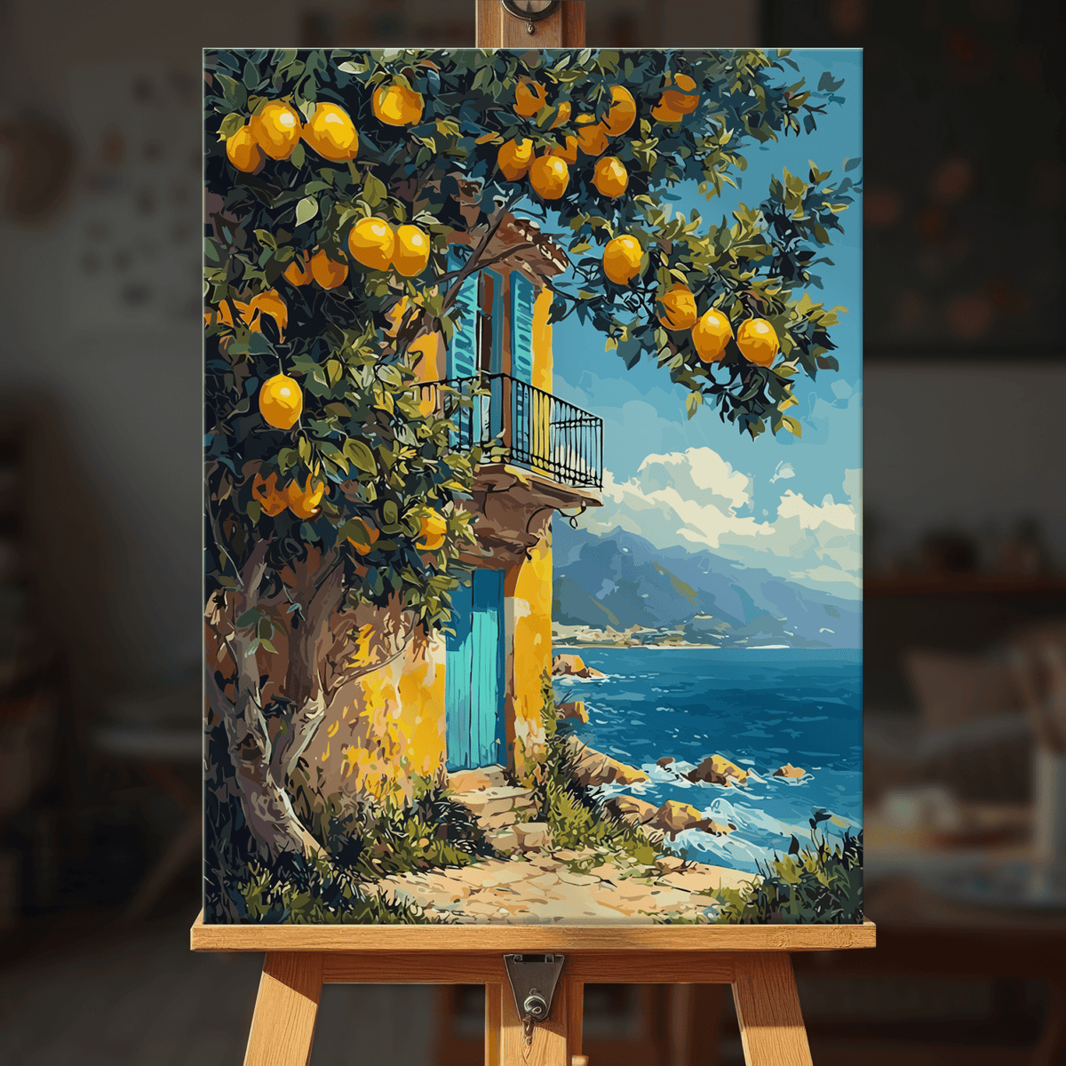 Paint by numbers - Citrus Coast - MyArt